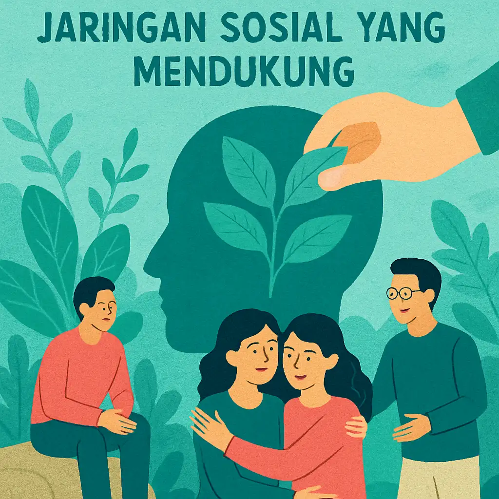 Merawat Kesehatan Mental dengan Memiliki Jaringan Sosial yang Mendukung